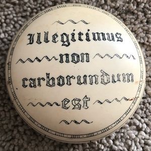 “Illegitimus non carborundum est” Paperweight